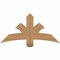 Ekena Millwork Davenport Timber Gable Bracket, Western Red Cedar, 48"W x 24"H x 5 1/2"D x 5 1/2"F, 12/12 Pitch GBW048X24X0606DAV00SWR - alternate 1